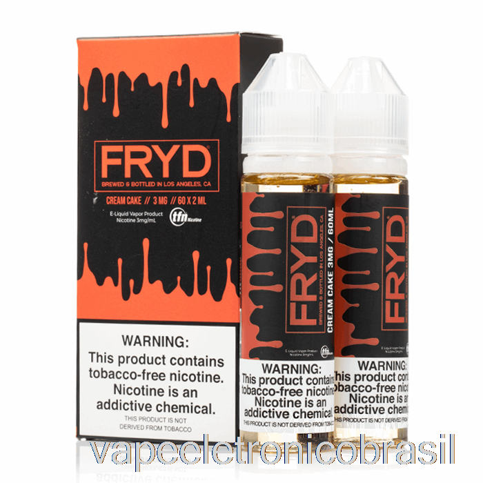 Bolo De Creme Vape Vaporesso - Fritado E-líquido - 120ml 3mg